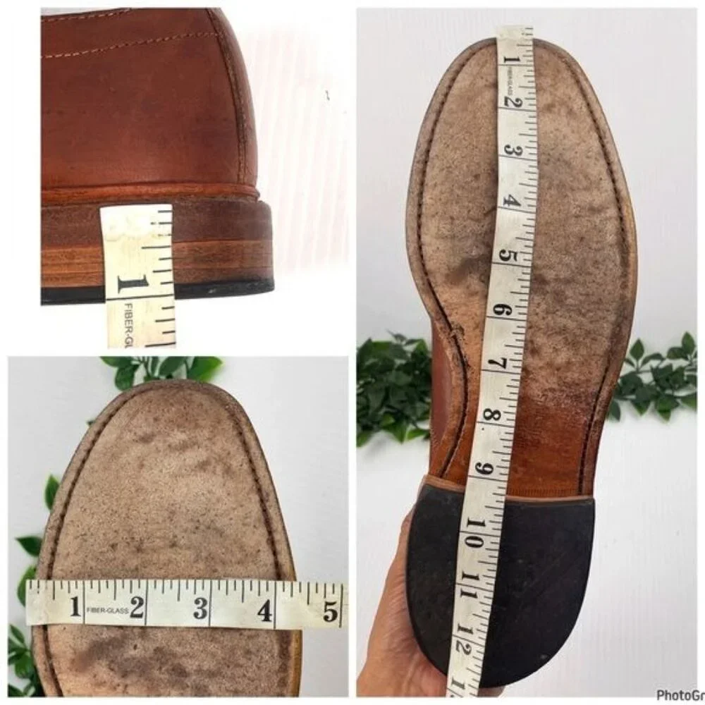 Allen Edmonds BRUCE walnut Casual Oxfords 10.5 B